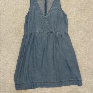 LOFT Light Blue Denim Top